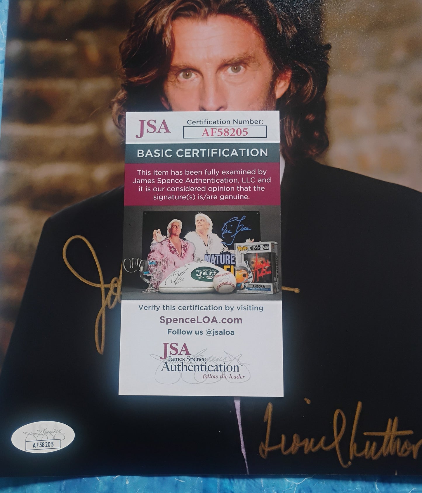 John Glover Hand Signed Autograph 8x10 Photo JSA COA Smallville