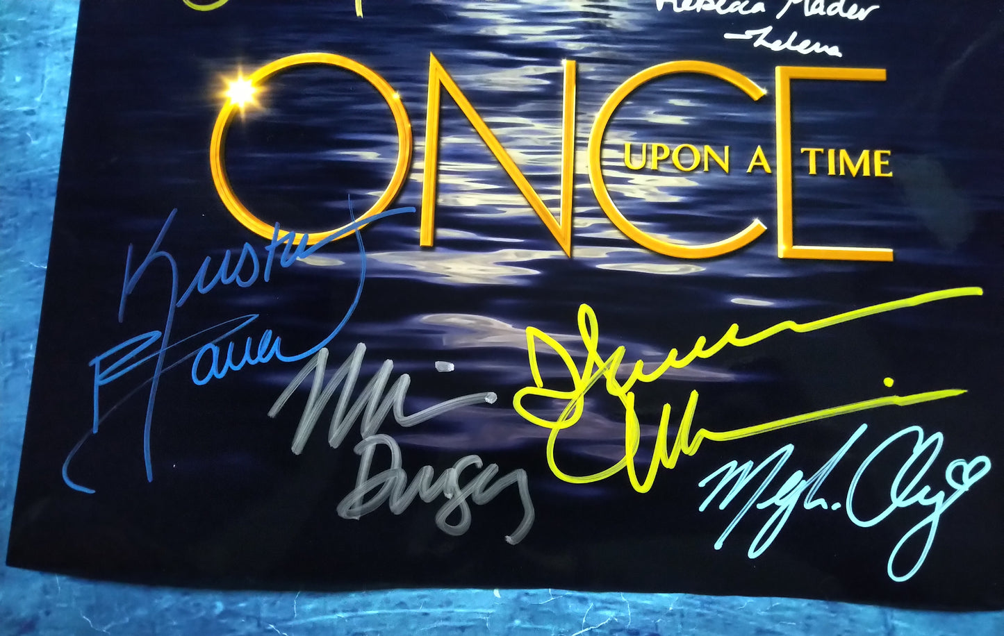 Once Upon A Time 17x Cast Hand Signed Autograph Photo COA