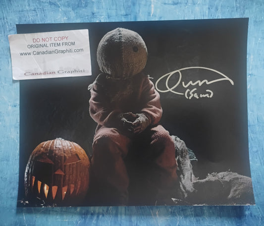 Quinn Lord Hand Signed Autograph 8x10 Photo JSA COA Trick r Treat