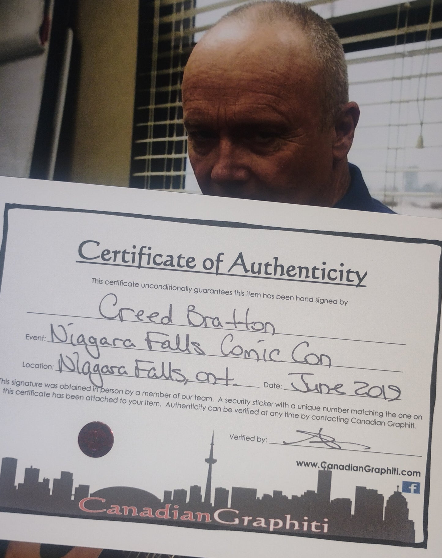 Creed Bratton Hand Signed Autograph 8x10 Photo COA The Office