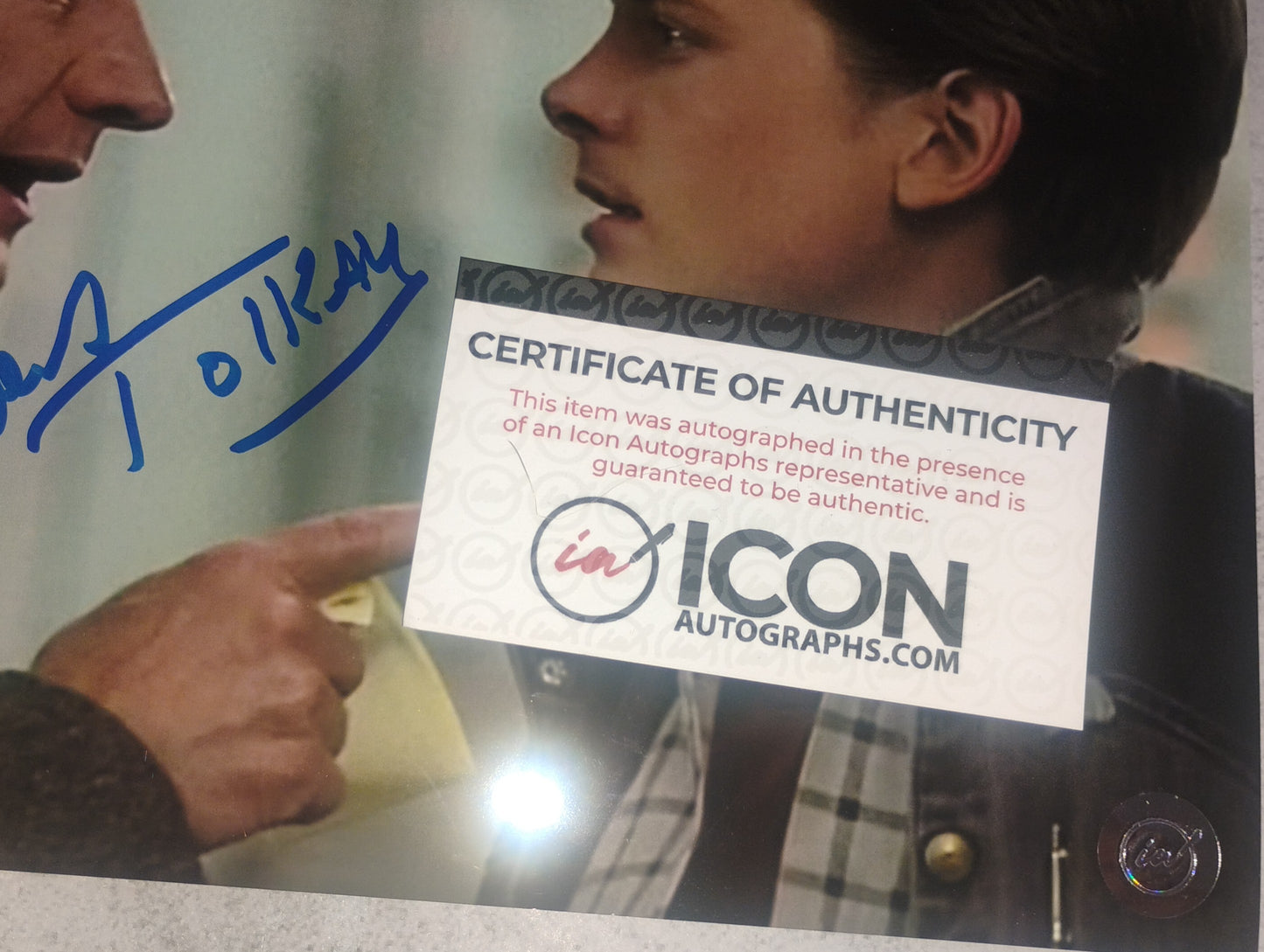 James Tolkan Hand Signed Autograph 8x10 Photo COA Back To The Future