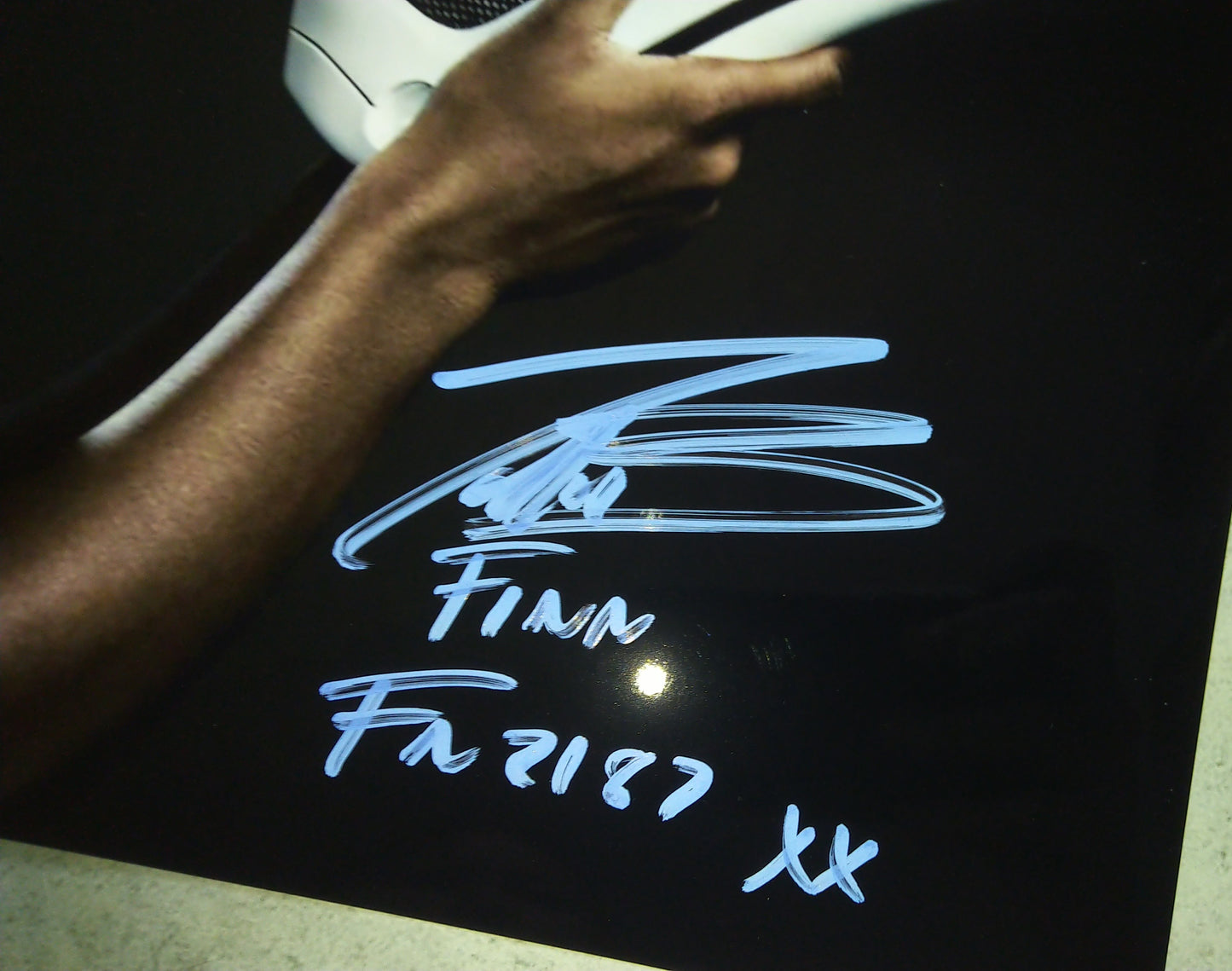 John Boyega Hand Signed Autograph 11x14 Photo COA Star Wars
