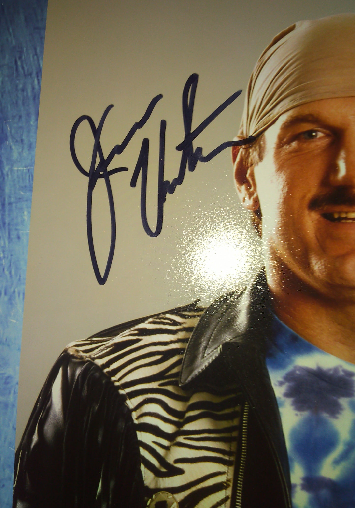 Jesse Ventura Hand Signed Autograph 8x10 Photo COA + JSA