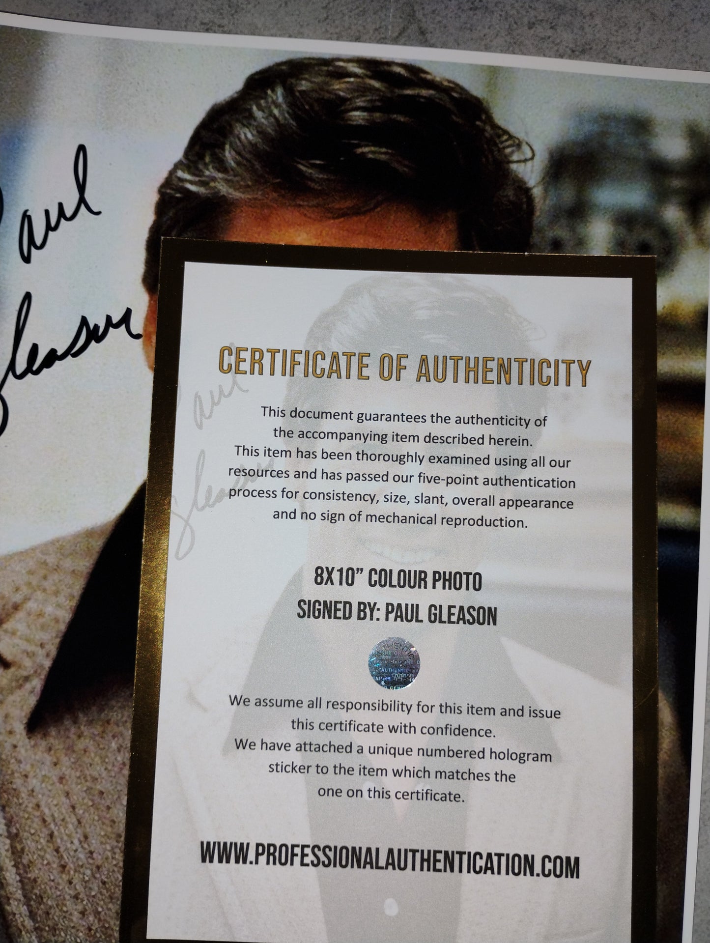 Paul Gleason Hand Signed Autograph 8x10 Photo COA The Breakfast Club