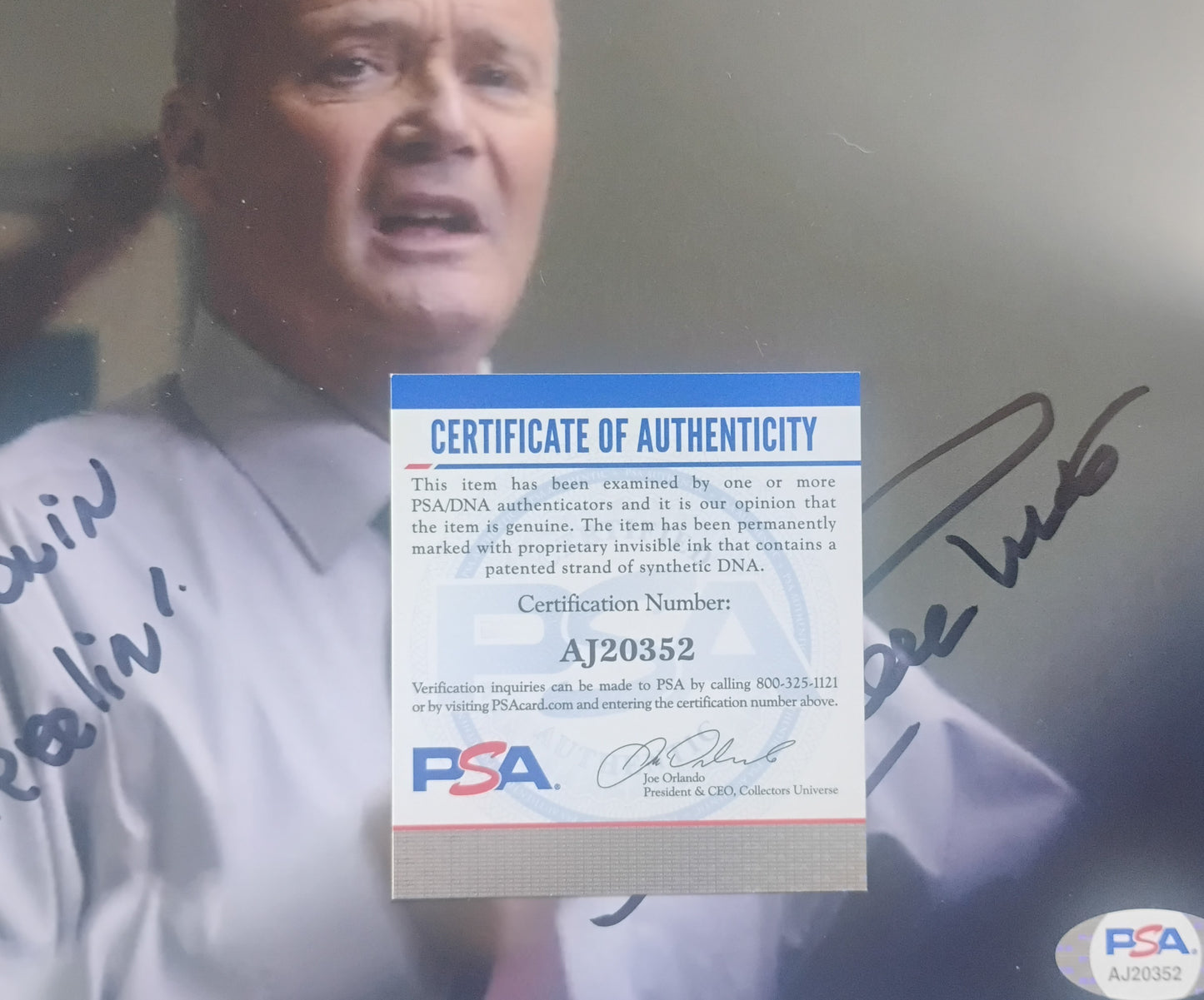 Creed Bratton Hand Signed Autograph 8x10 Photo PSA COA The Grass Roots