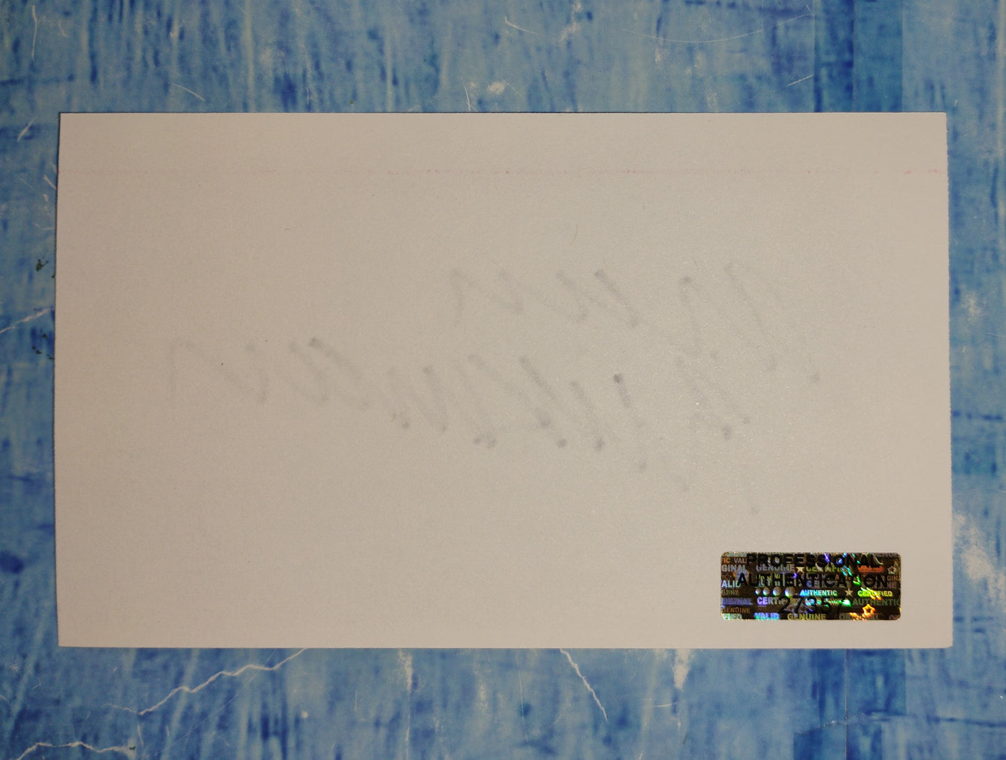 Alan Rickman Hand Signed Autograph Index Card COA