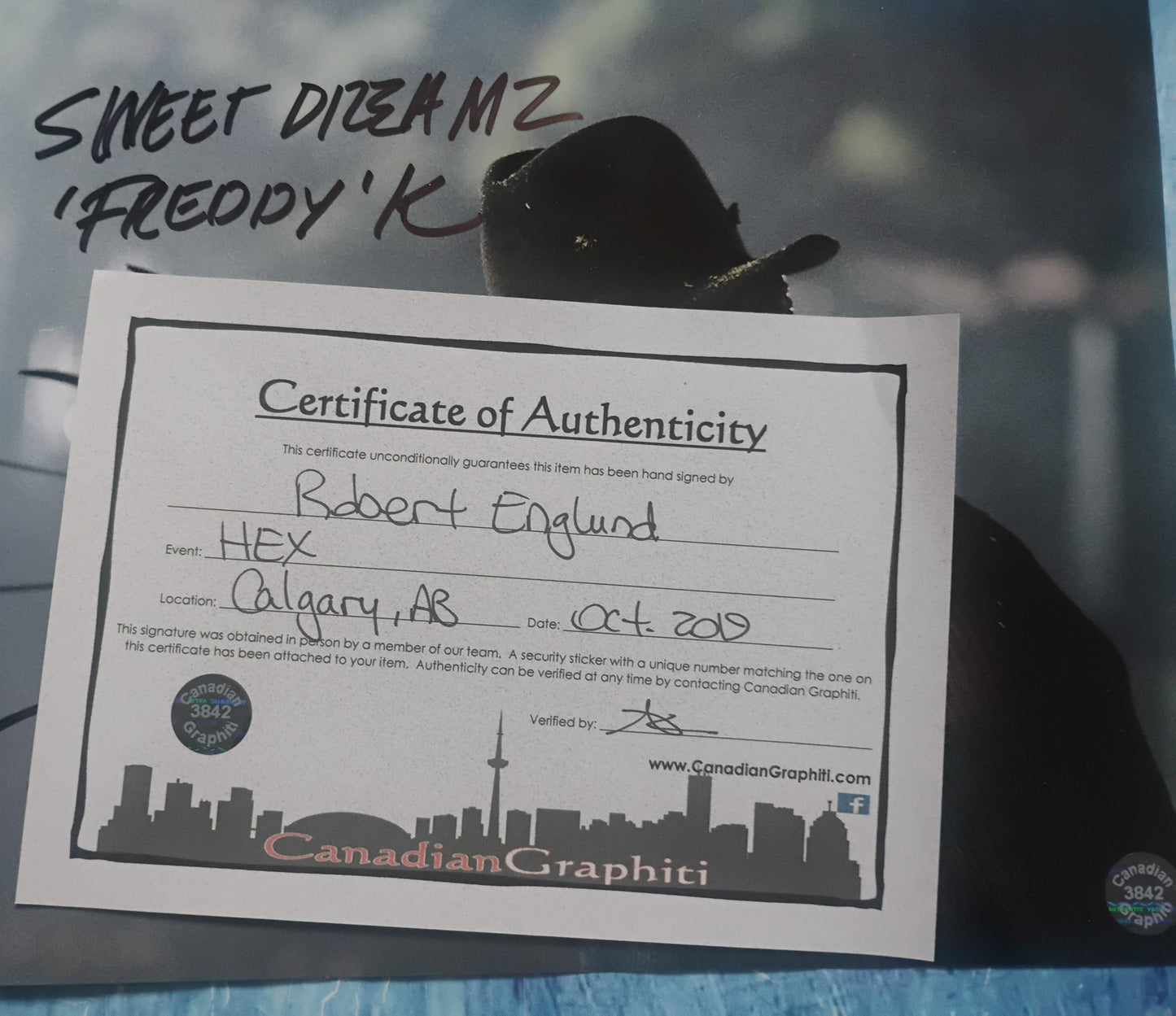 Robert Englund Hand Signed Autograph 8x10 Photo COA Nightmare On Elm Street