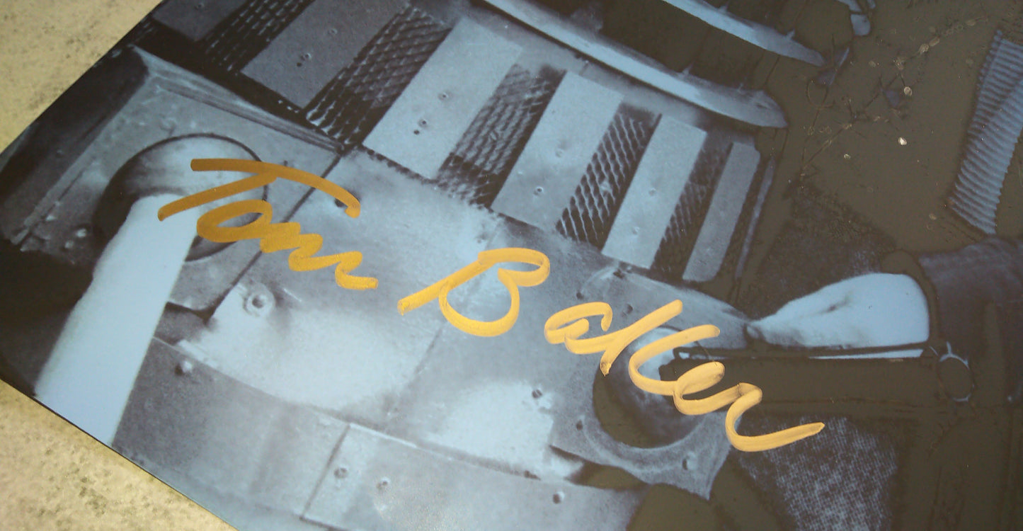 Tom Baker Hand Signed Autograph 8x10 Photo COA Doctor Who