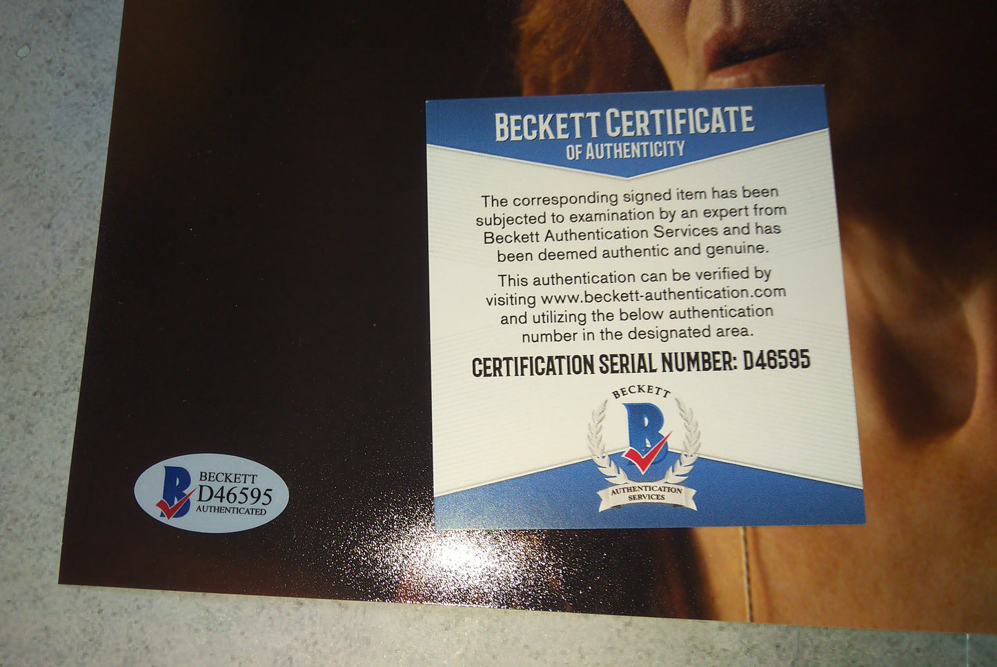 Fiona Shaw Hand Signed Autograph 8x10 Photo BAS COA