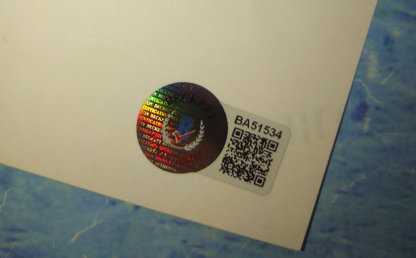 Clive Barker Hand Signed Autograph 8x10 Photo BAS COA Hellraiser