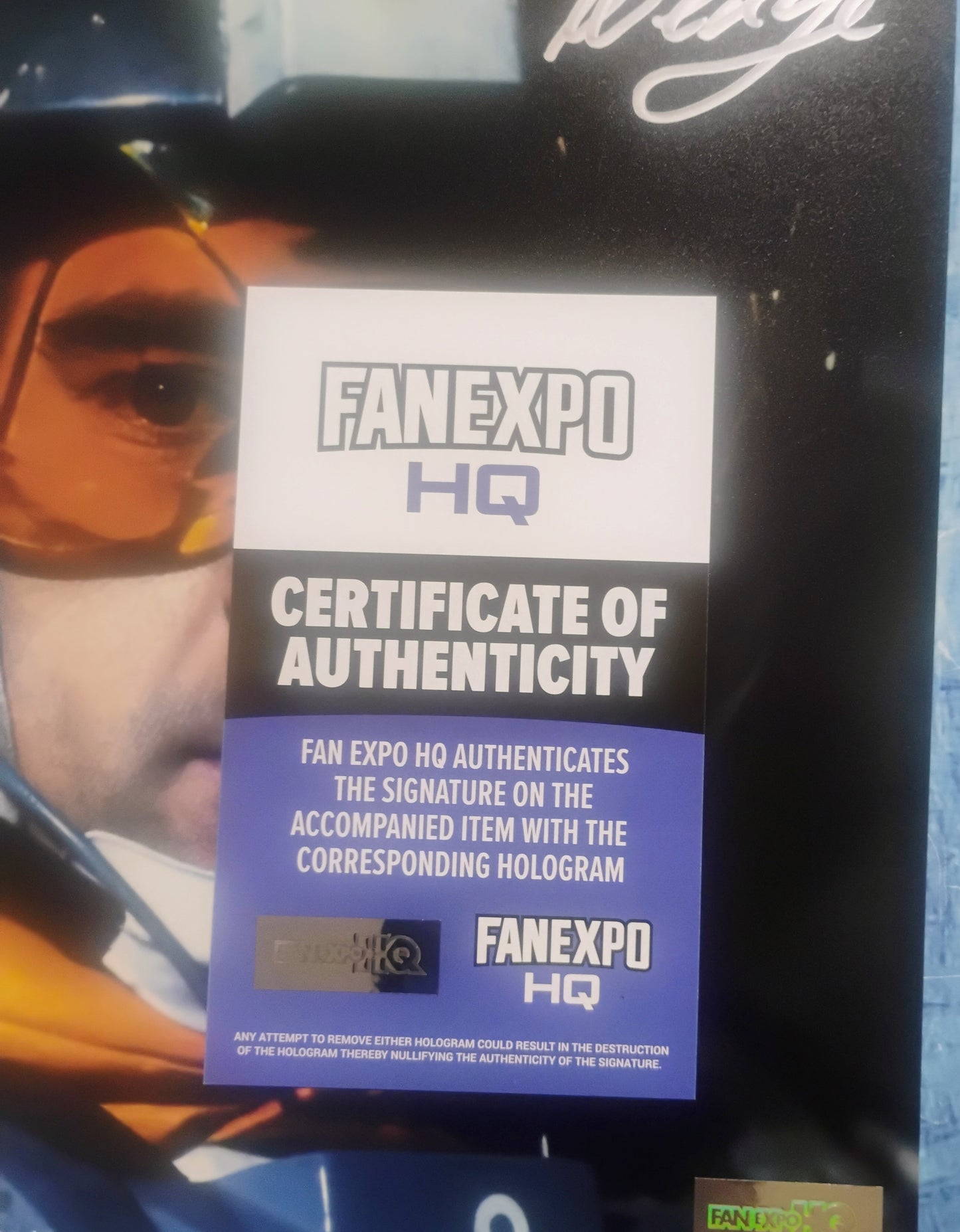 Denis Lawson Hand Signed Autograph 8x10 Photo COA Star Wars