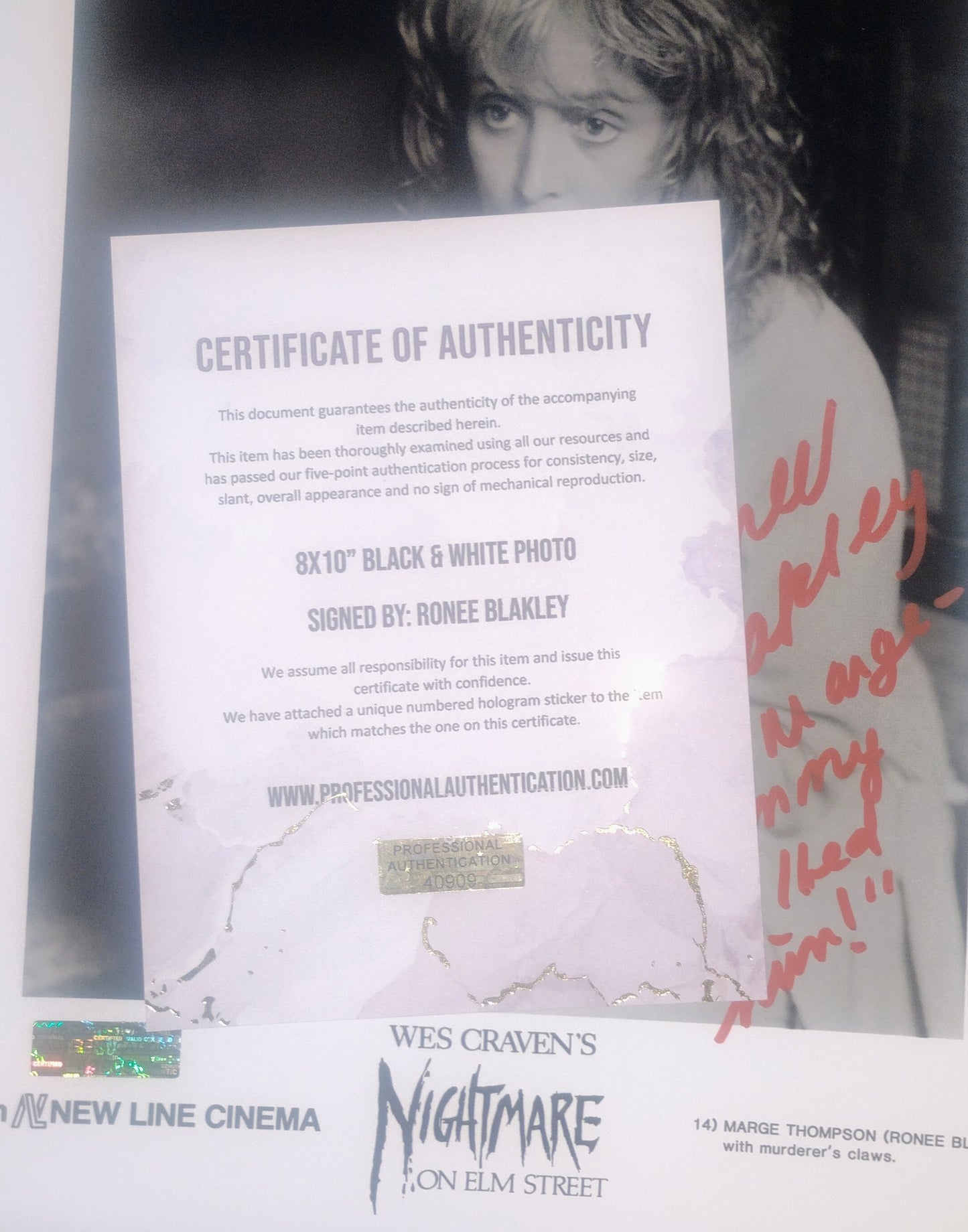 Ronee Blakley Hand Signed Autograph 8x10 Photo COA