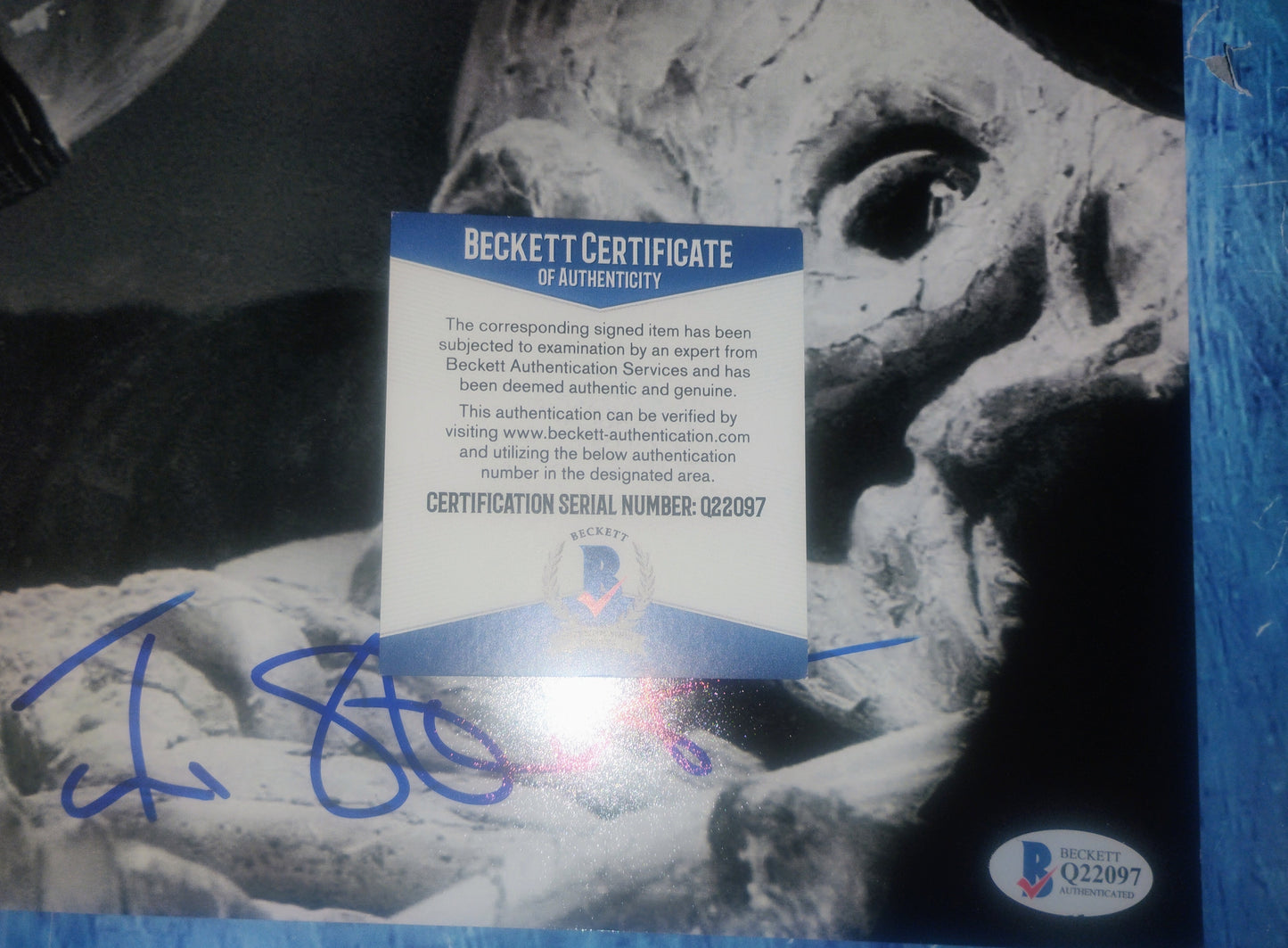 Tom Skerritt Hand Signed Autograph 11x14 Photo BAS COA Alien