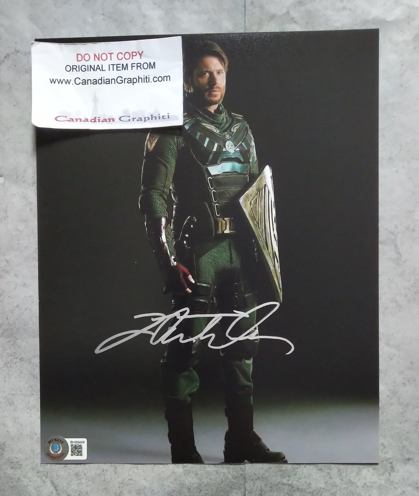 Jensen Ackles Hand Signed Autograph 8x10 Photo BAS COA The Boys