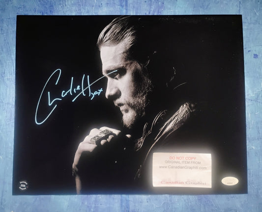 Charlie Hunnam Hand Signed Autograph 11x14 Photo COA