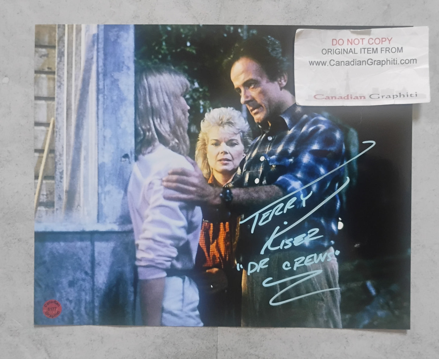 Terry Kiser Hand Signed Autograph 8x10 Photo COA Friday The 13th