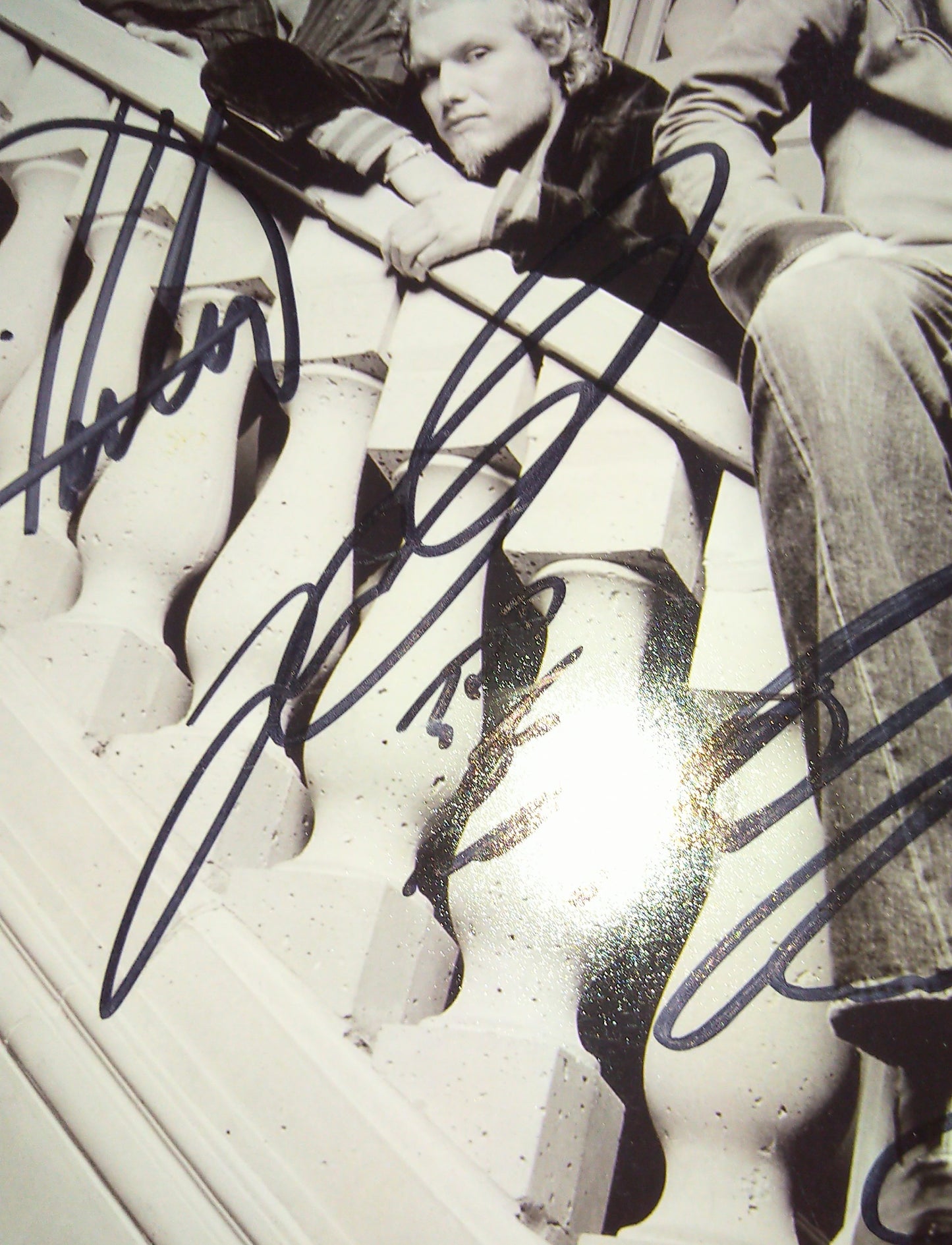 3 Doors Down Hand Signed Autograph 8x10 Photo JSA COA Brad Arnold