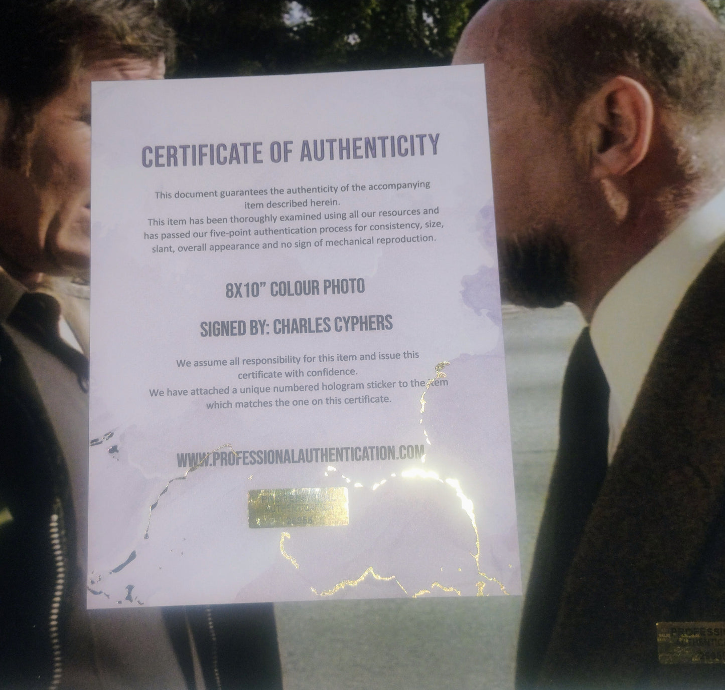 Charles Cyphers Hand Signed Autograph 8x10 Photo COA Halloween