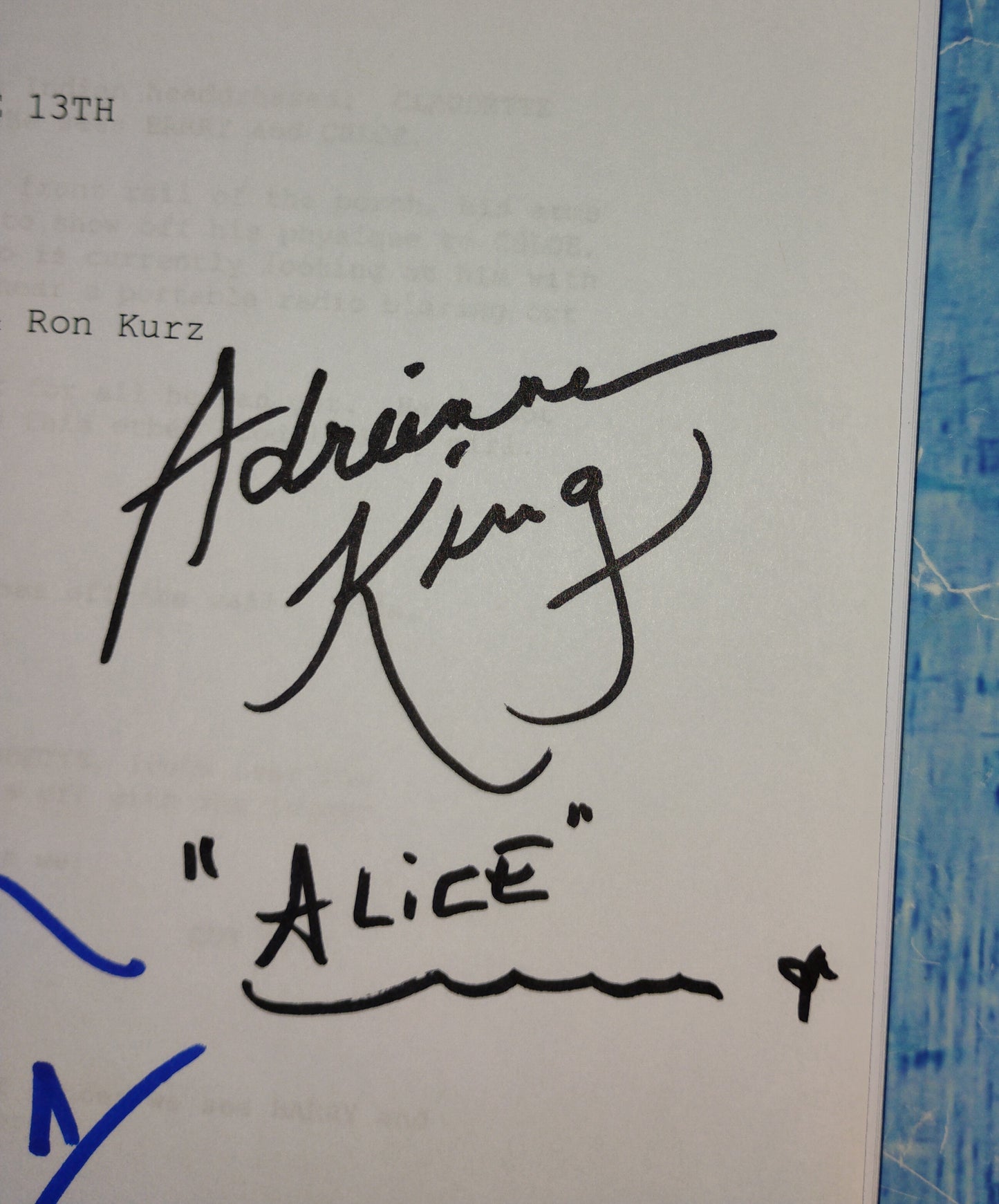 Friday The 13th Cast Hand Signed Autograph Script COA Tom Savini, Adrienne King, Ari Lehman