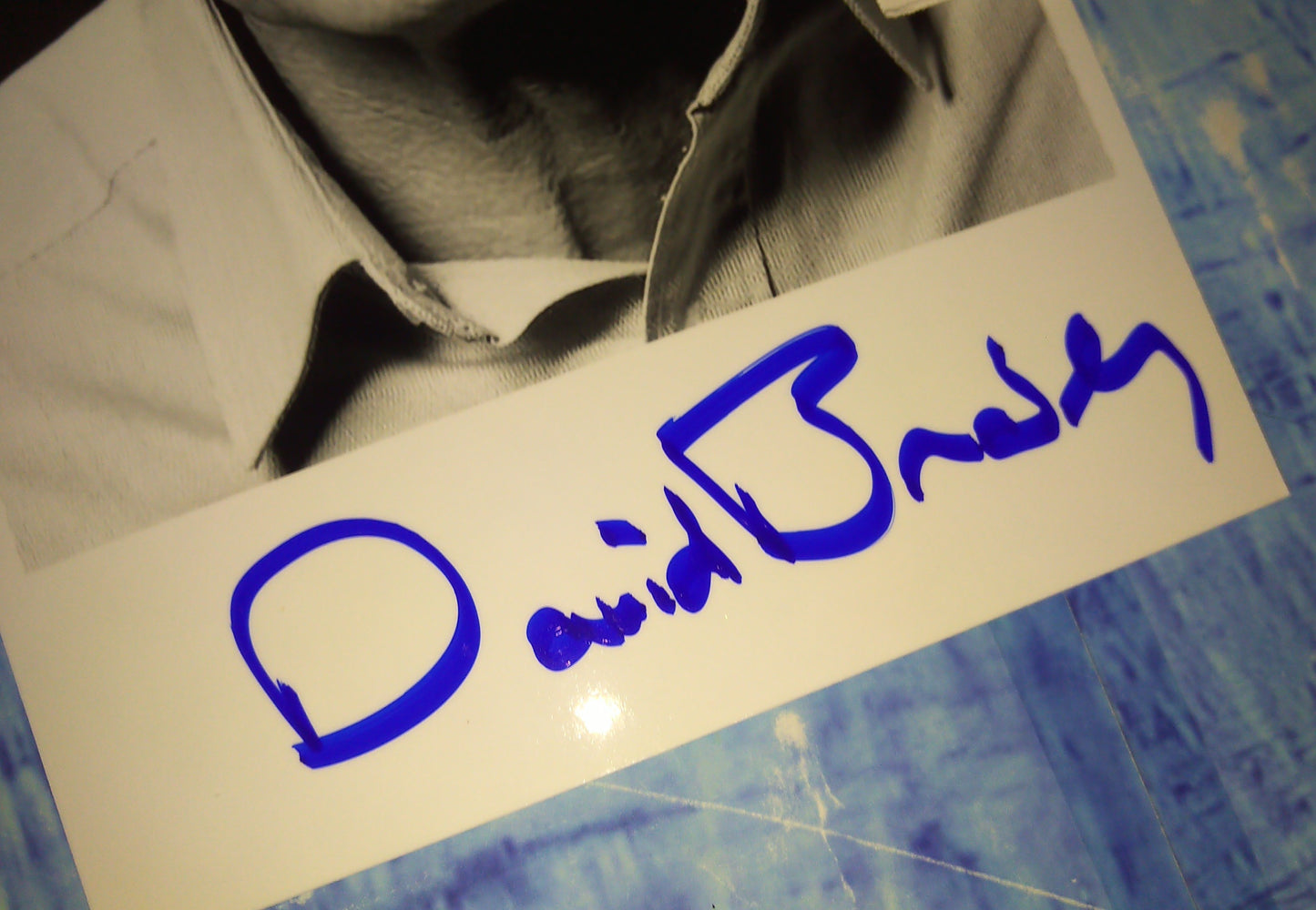 David Bradley Hand Signed Autograph Photo COA