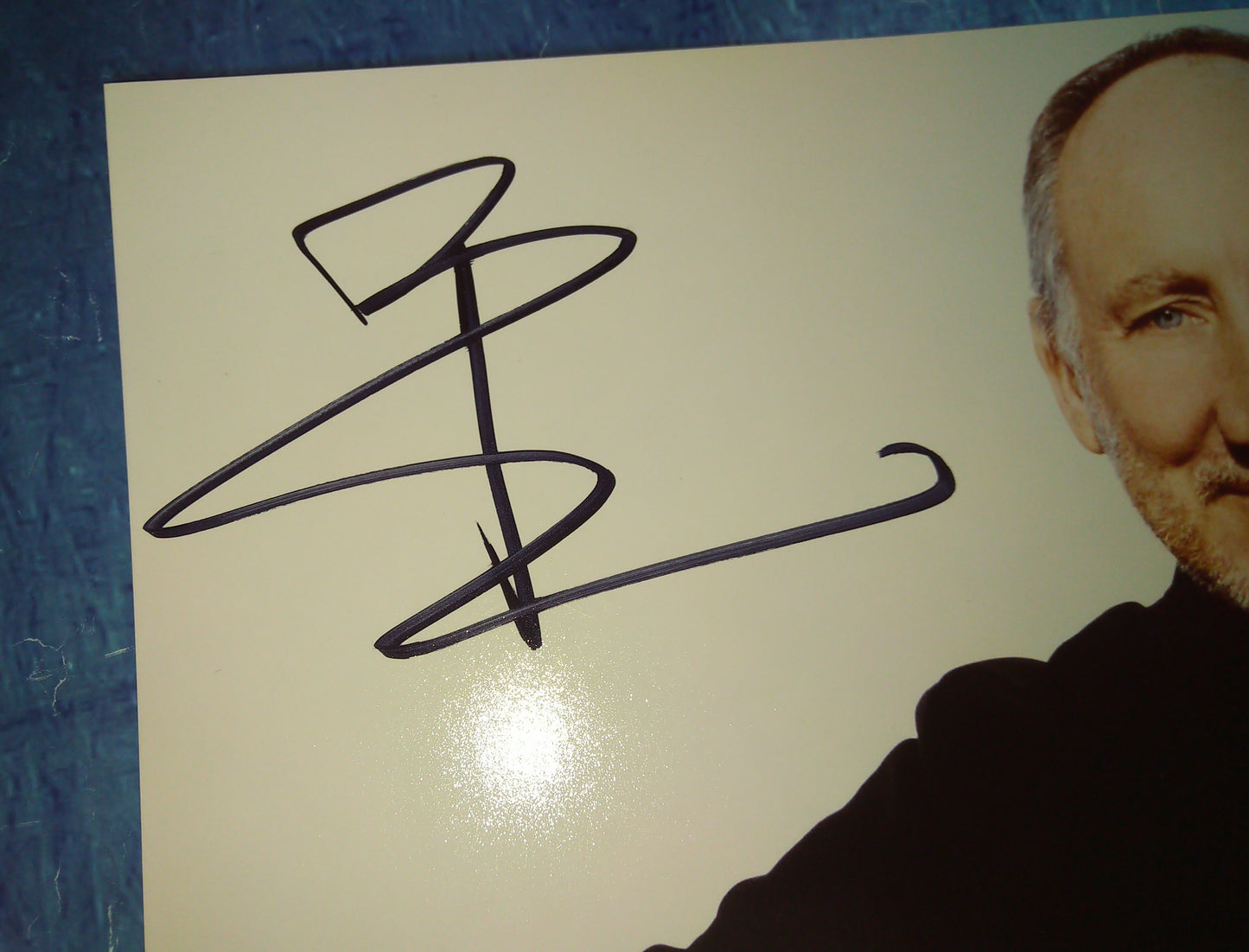 Pete Townshend Hand Signed Autograph 8x10 Photo BAS COA The Who