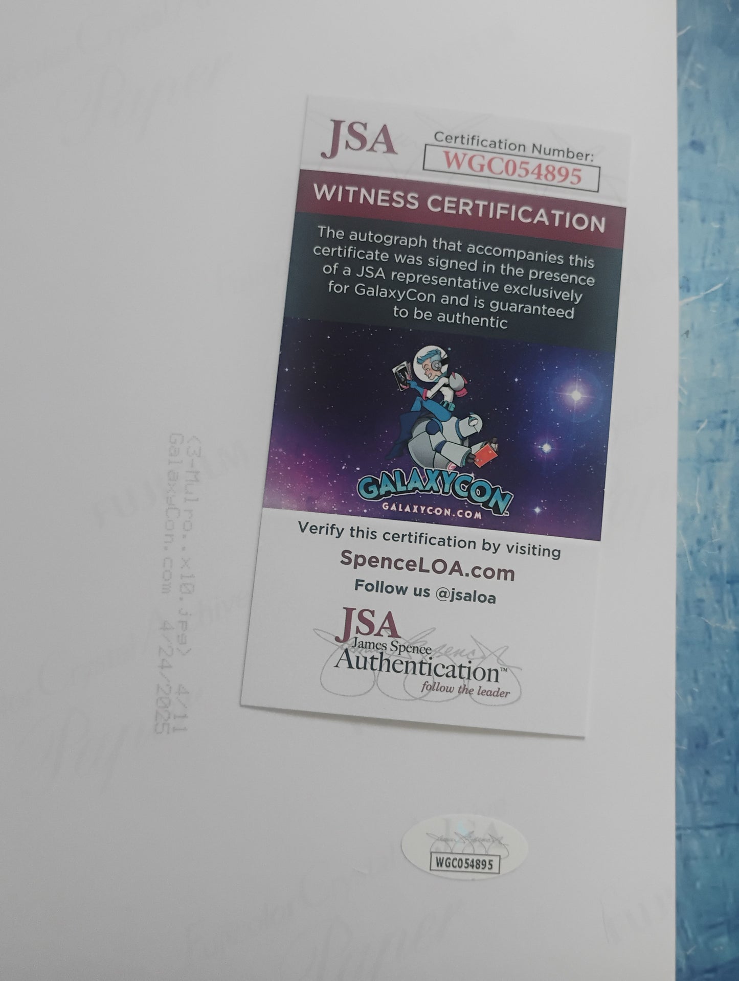 Dermot Mulroney Hand Signed Autograph Photo JSA COA Scream