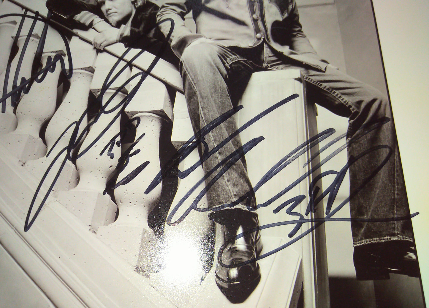 3 Doors Down Hand Signed Autograph 8x10 Photo JSA COA Brad Arnold