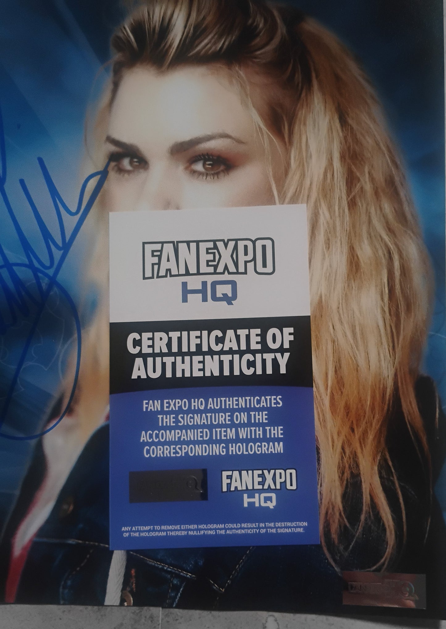 Billie Piper Hand Signed Autograph 8x10 Photo COA Doctor Who