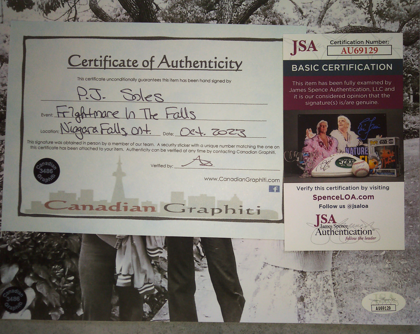 PJ Soles Hand Signed Autograph 8x10 Photo COA + JSA Halloween