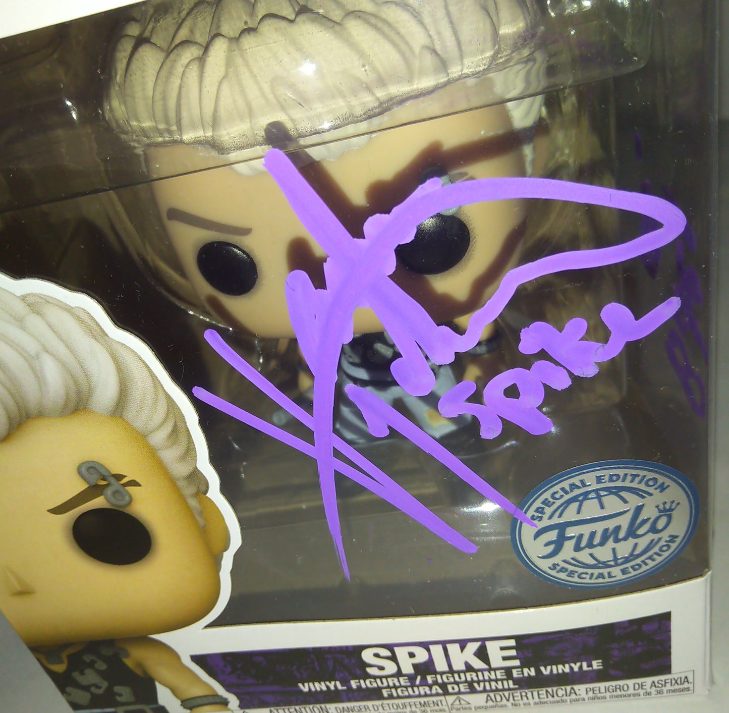 James Marsters Hand Signed Autograph Spike Exclusive Funko Pop COA + OPix