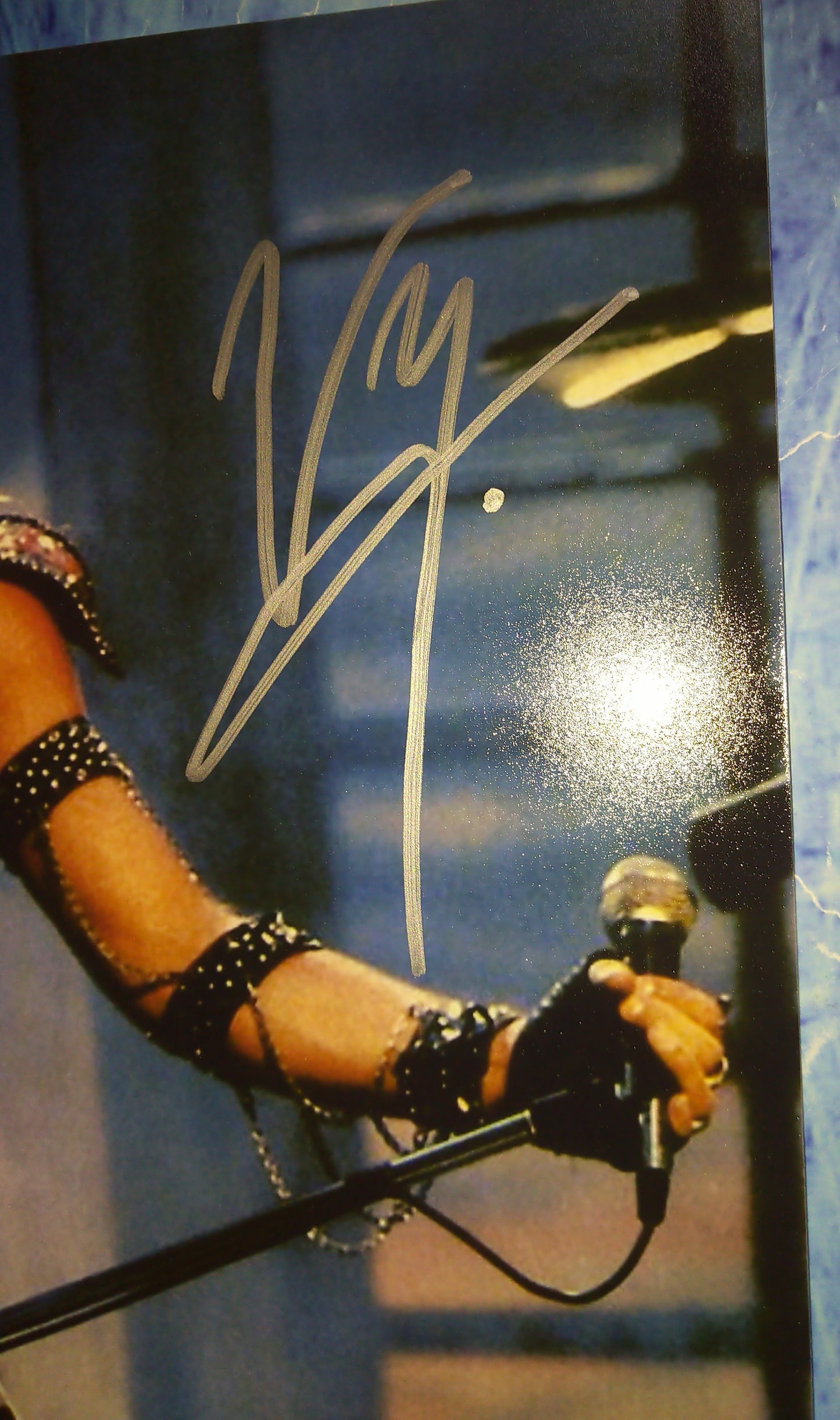 Vince Neil Hand Signed Autograph 8x10 Photo BAS COA Motley Crue