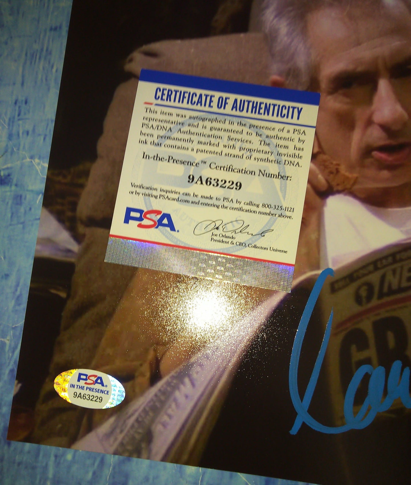 Larry Hankin Hand Signed Autograph 8x10 Photo PSA COA Friends Mr Heckles