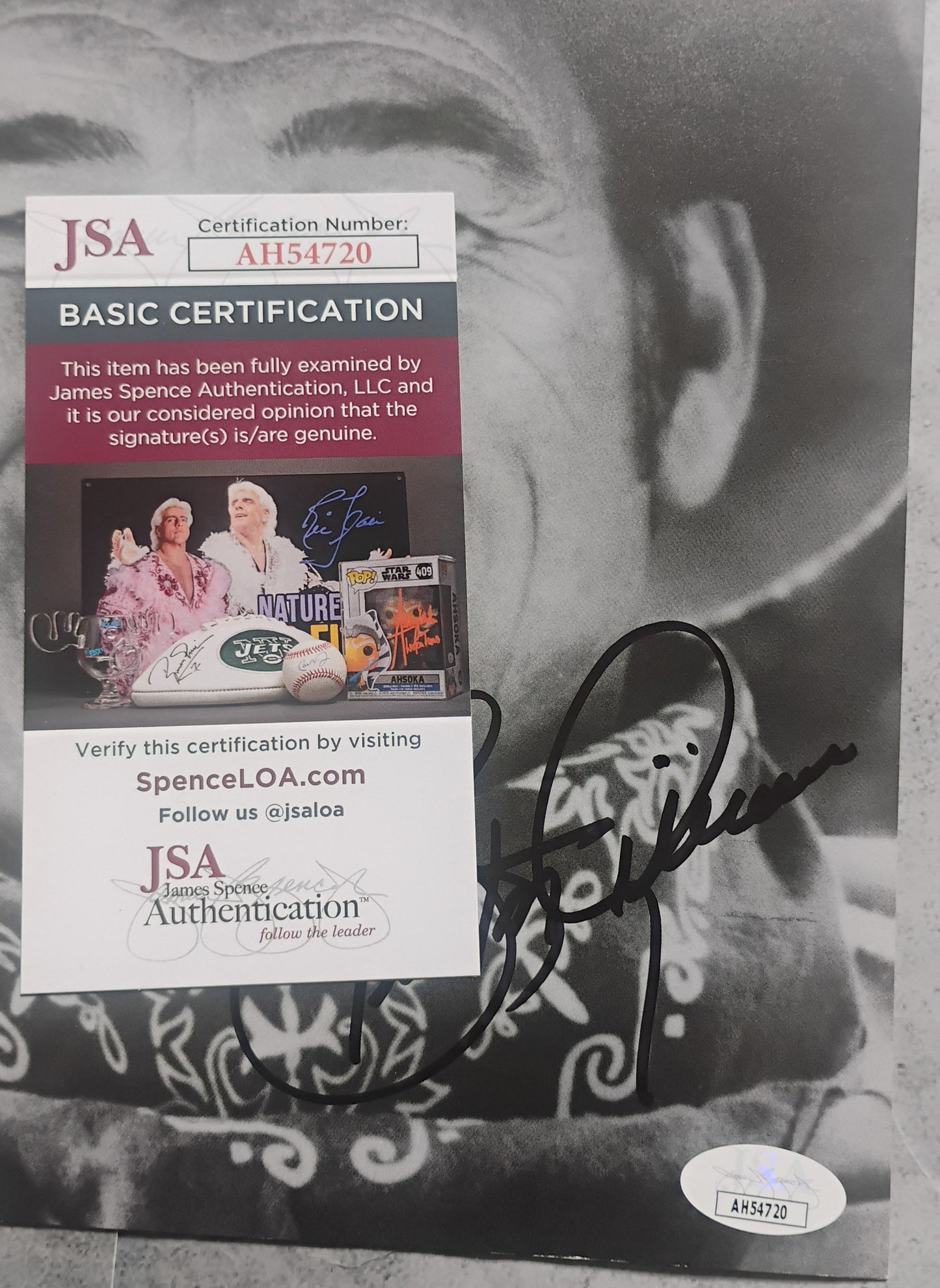Burton Gilliam Hand Signed Autograph Photo JSA COA Blazing Saddles