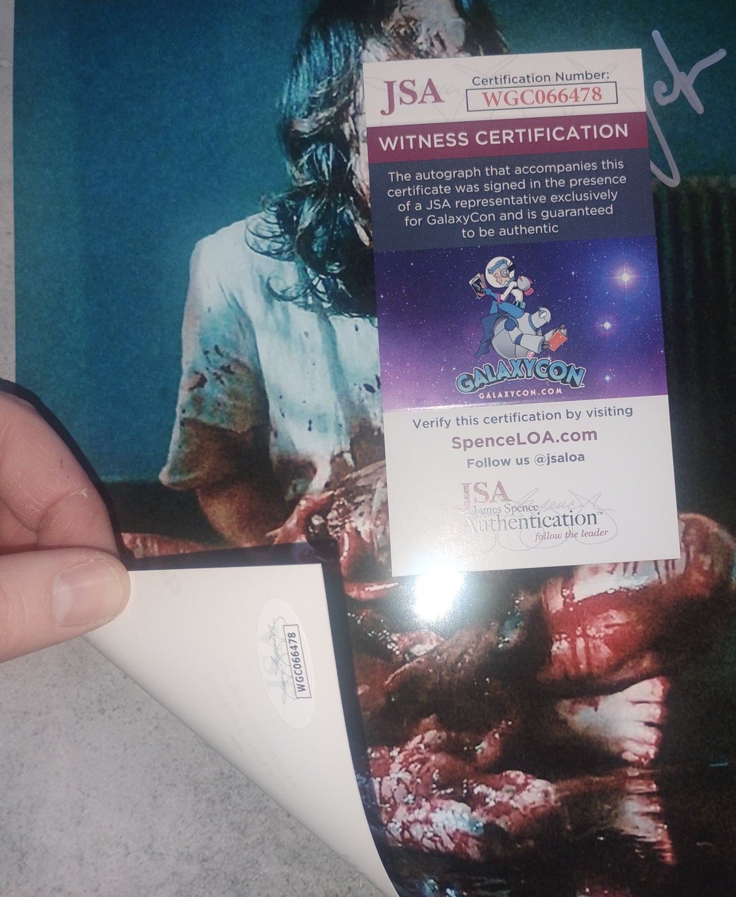 Samantha Scaffidi Hand Signed Autograph 8x10 Photo JSA COA Terrifier
