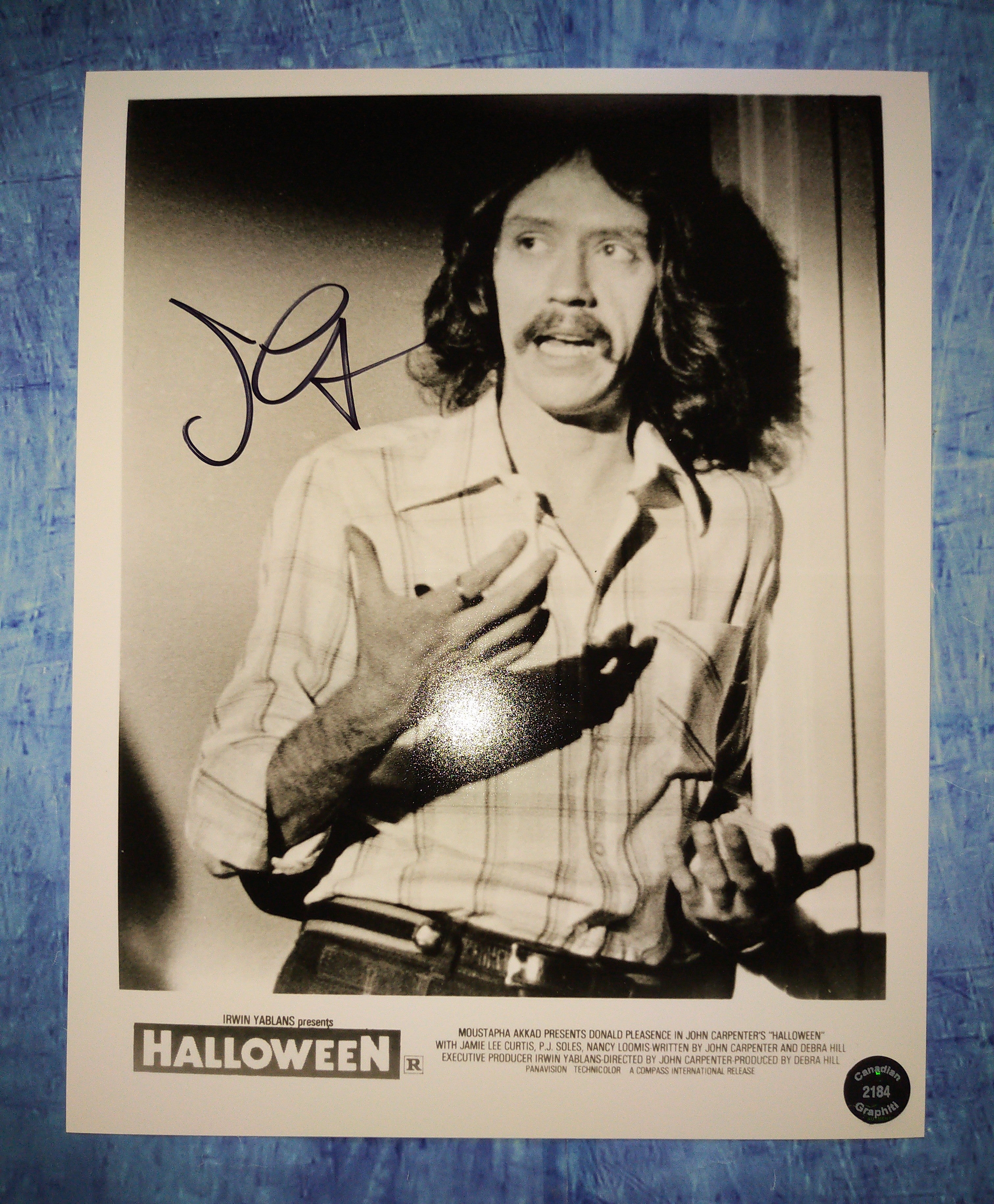 John Carpenter Signed Halloween Mondo Vinyl 40th Anniversary Autograph JSA  COA