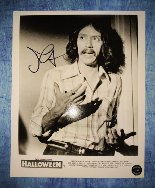 John Carpenter Hand Signed Autograph 8x10 Photo Halloween Director