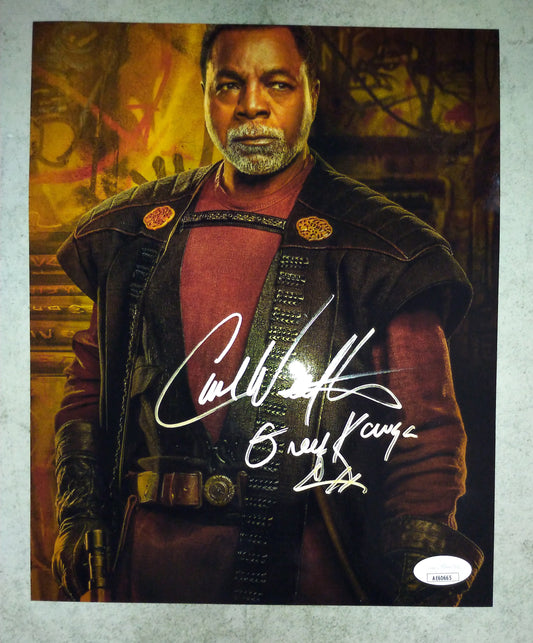 Carl Weathers Hand Signed Autograph 8x10 Photo COA