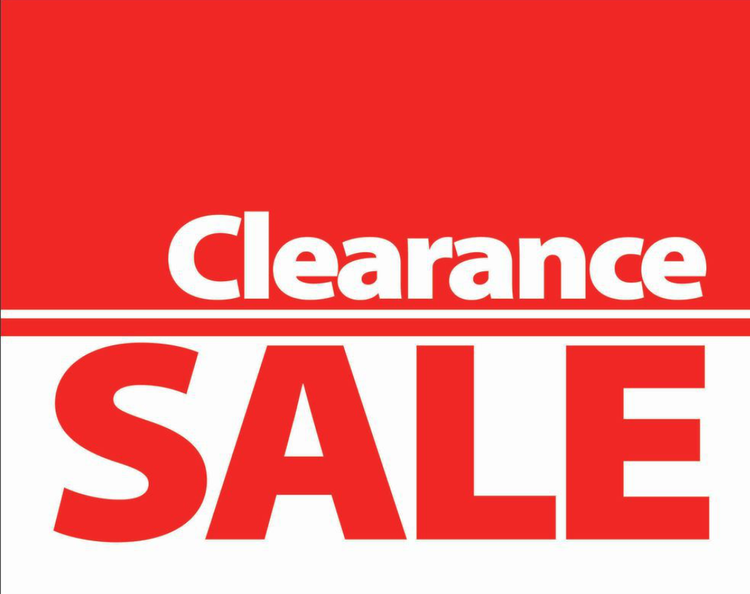 Clearance Items