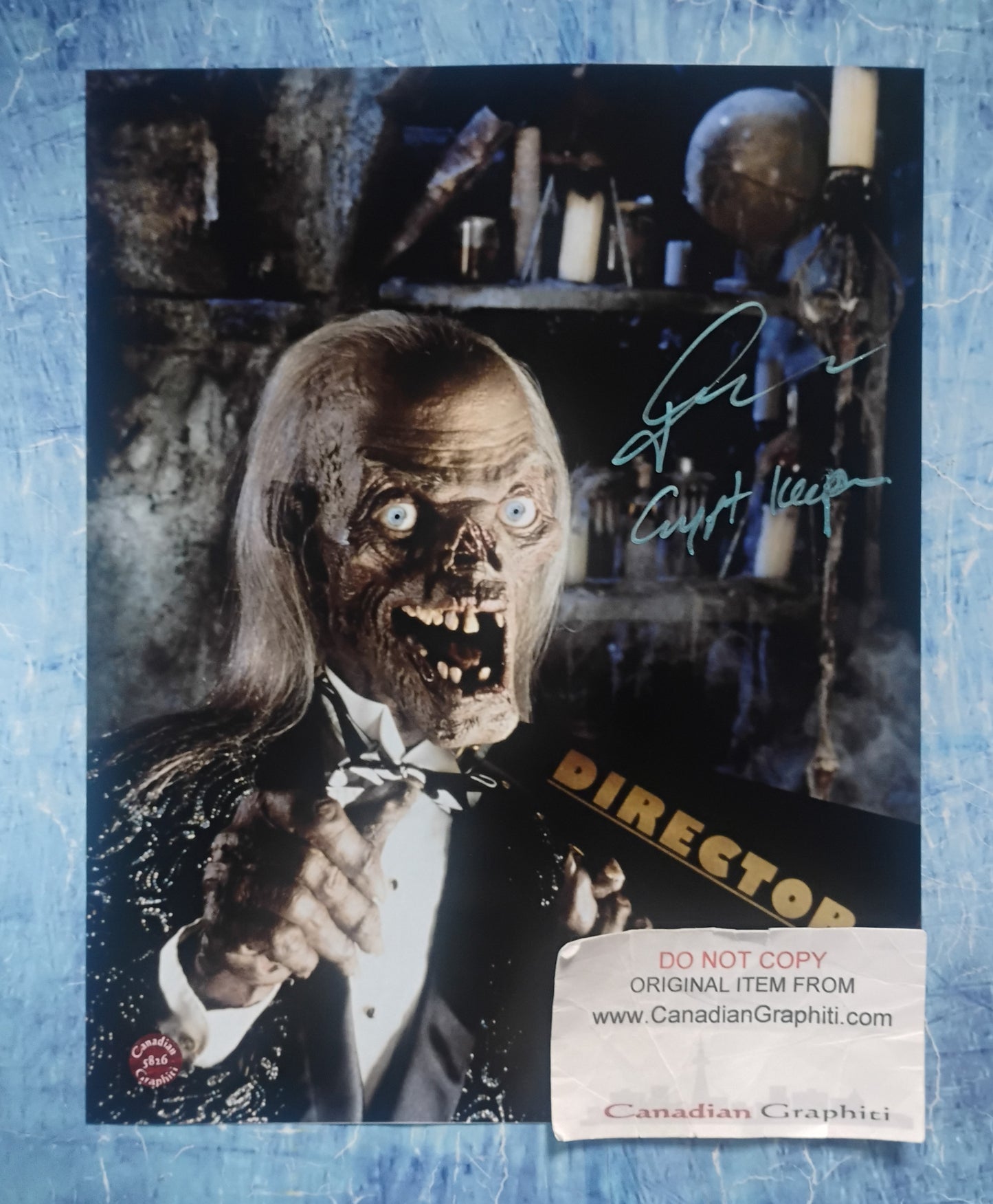 John Kassir Hand Signed Autograph 8x10 Photo COA Tales From The Crypt
