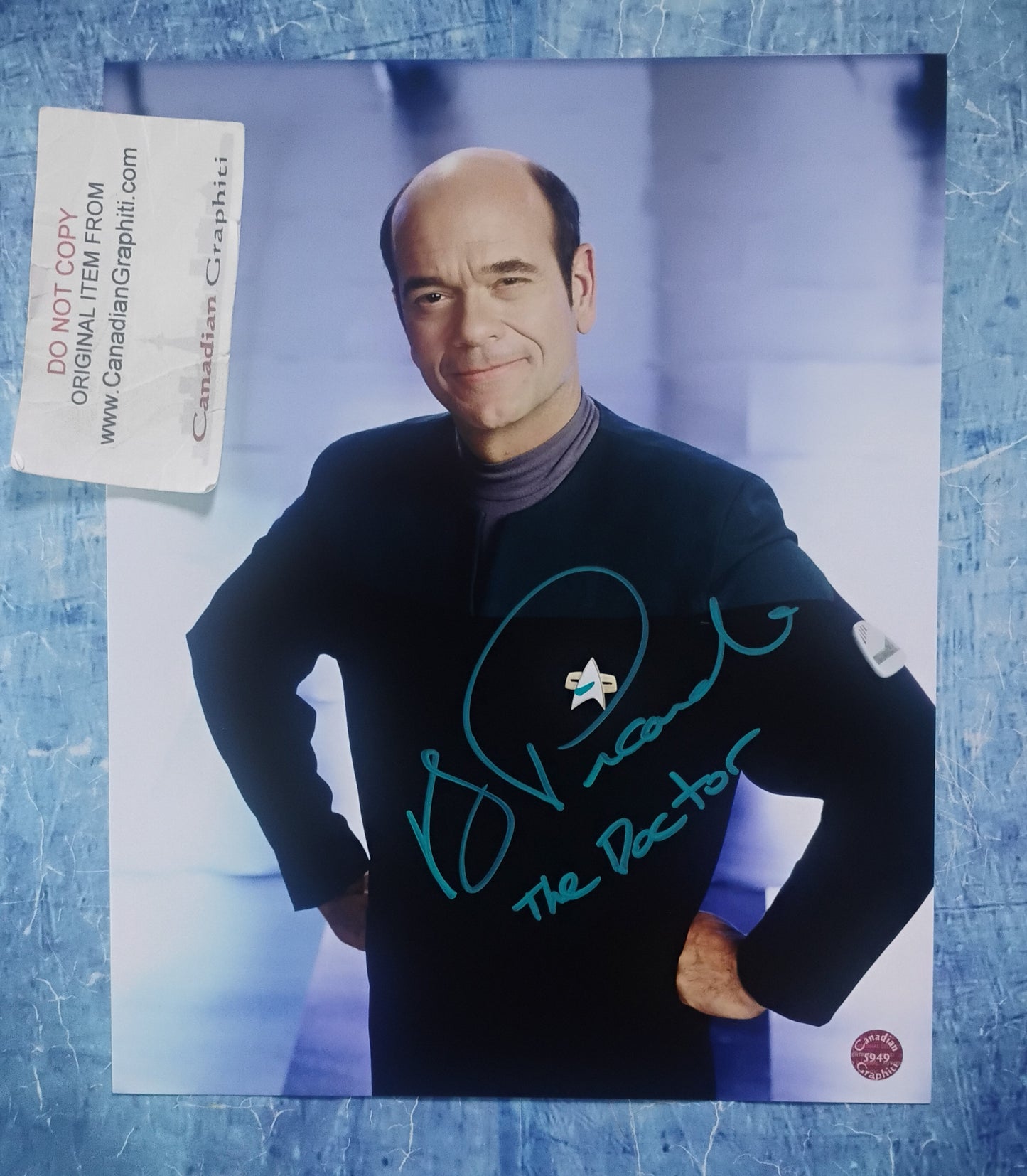 Robert Picardo Hand Signed Autograph 8x10 Photo COA Star Trek Voyager