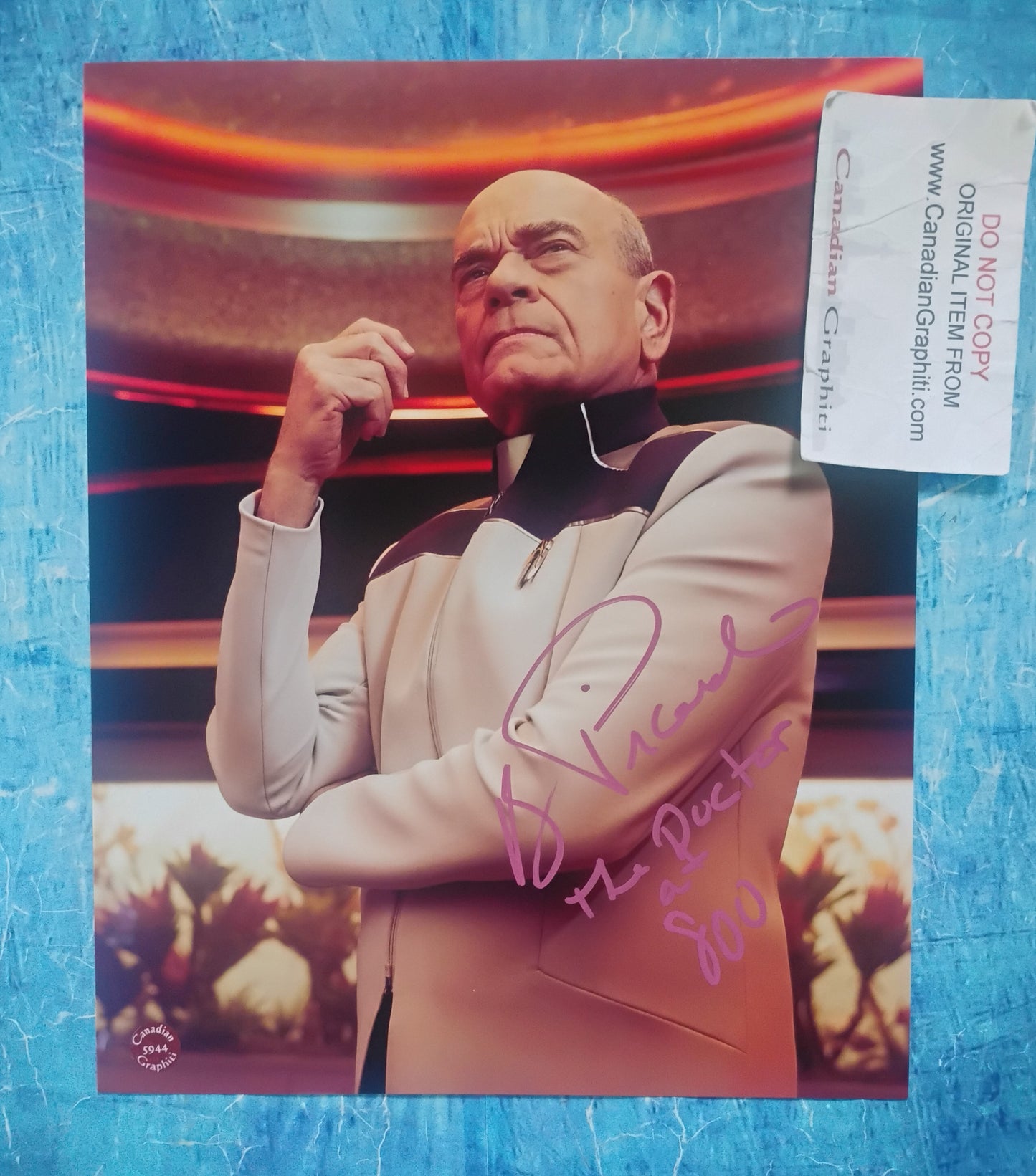 Robert Picardo Hand Signed Autograph 8x10 Photo COA Star Trek