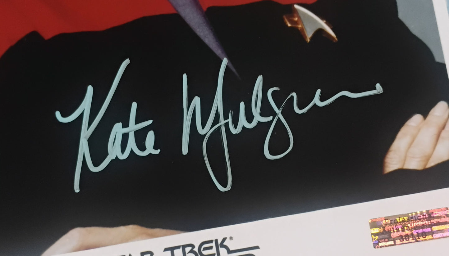 Kate Mulgrew Hand Signed Autograph 8x10 Photo COA Star Trek Voyager