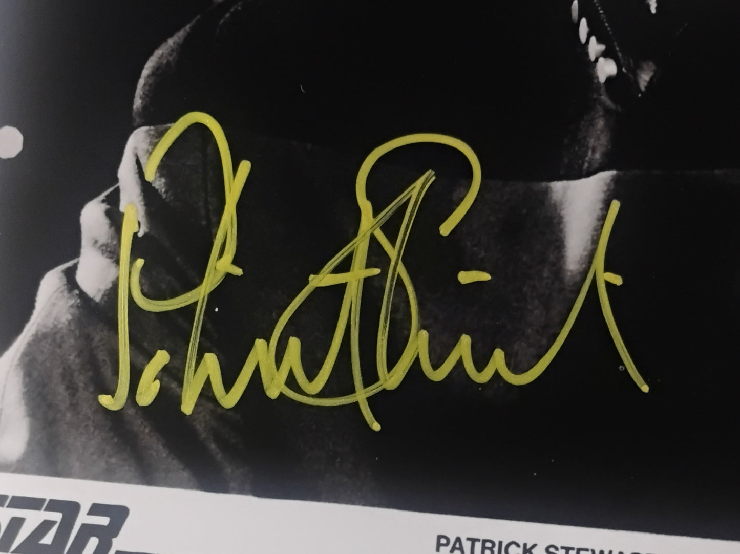 Patrick Stewart Hand Signed Autograph 8x10 Photo COA Star Trek