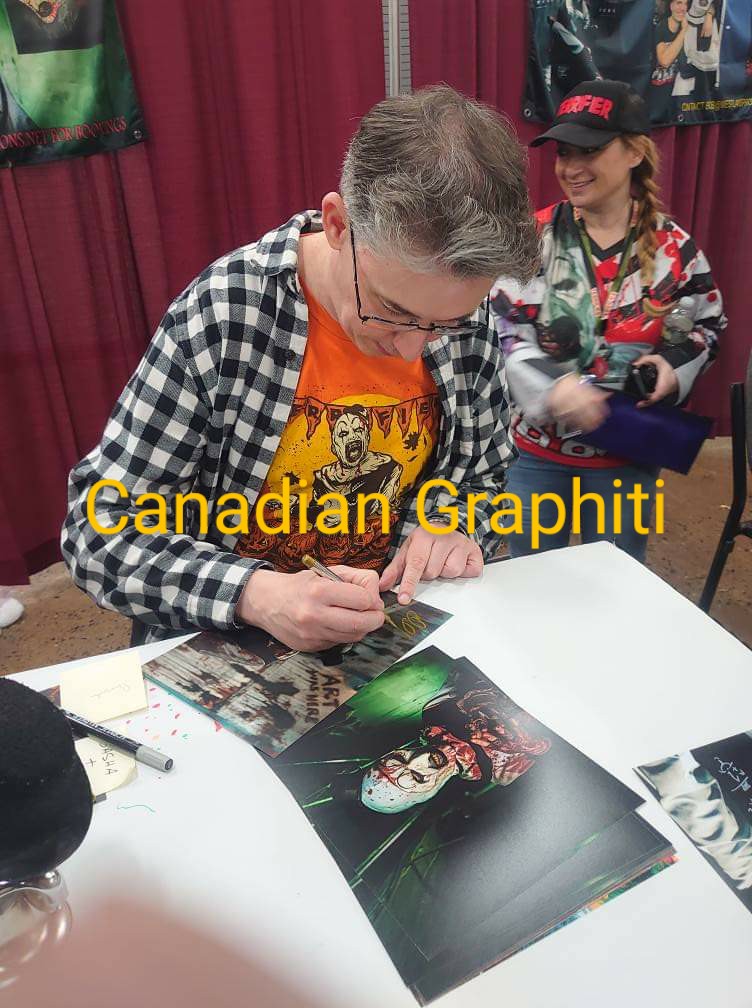 David Howard Thornton Hand Signed Autograph 8x10 Photo COA Terrifier