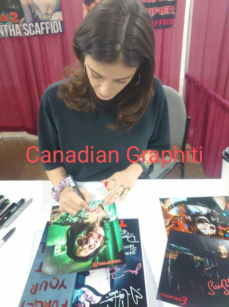 Samantha Scaffidi Hand Signed Autograph 8x10 Photo COA Terrifier