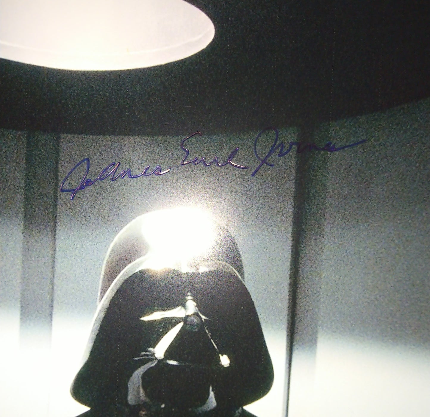 Mark Hamill & James Earl Jones Hand Signed Autograph Photo COA Star Wars