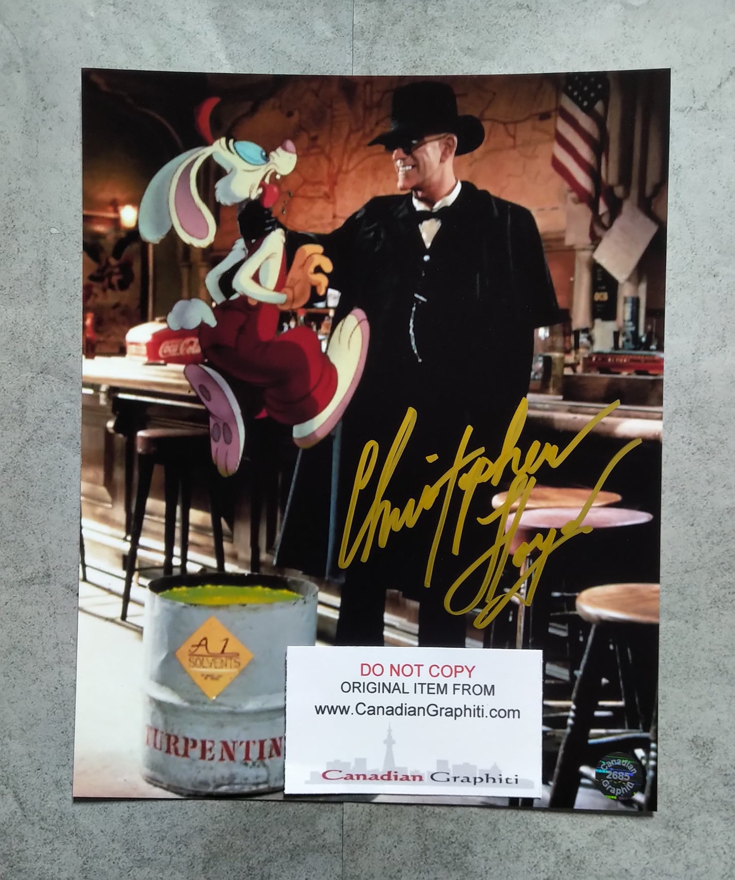 Christopher Lloyd Hand Signed Autograph 8x10 Photo