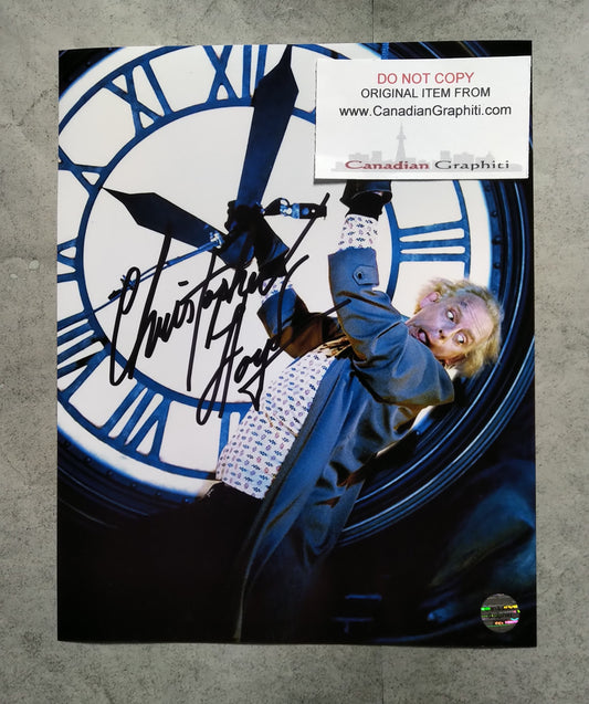 Christopher Lloyd Hand Signed Autograph 8x10 Photo