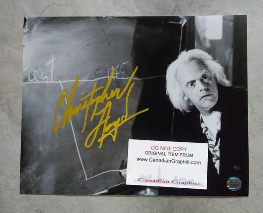 Christopher Lloyd Hand Signed Autograph 8x10 Photo