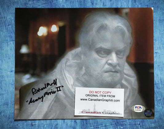 Richard Moll Hand Signed Autograph 8x10 Photo PSA COA Scary Movie